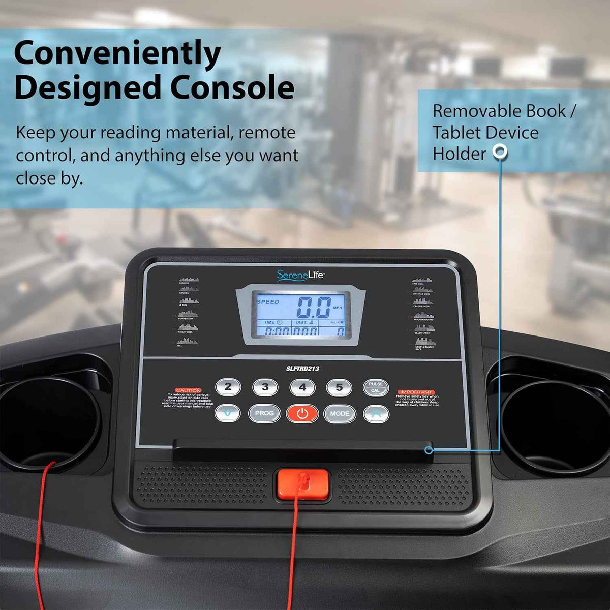 Folding Treadmill Exercise Running Machine - Electric Motorized Running Exercise Equipment for Apartment Home/Office Jogging Compact Folding Easy Assembly